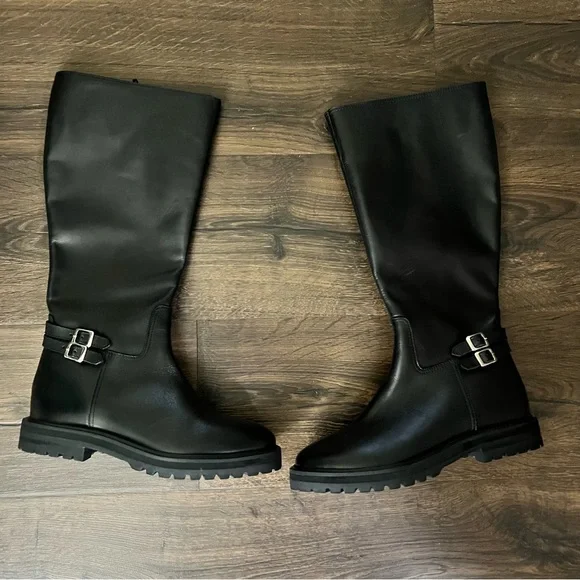 Steve Madden Source Leather Boots - Picture 2 of 8